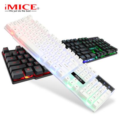 China Numeric Keypad Hot Sale Wholesale RGB Wired Gaming Keyboard Led Ak-600 Usb Backlit Computer Keyboard for sale