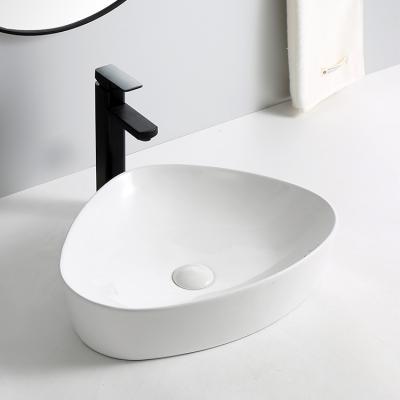 China Contemporary Italian Bathroom Countertop Basin Modern Style Art Basin CE CUPC Durable Easy Clean Sink for sale