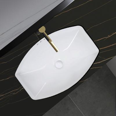 China Modern CE Standard YINGJIE CUPC Ceramic Sanitary Ware Bathroom Sink Hand Wash Basin for sale