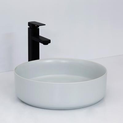 China Factory Direct Wholesale Customizable Modern CE CUPC Color Glazed Bathroom Art Basin for sale