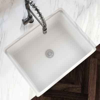 China Post Modern Mediterranean EUROPEAN Asian Traditional Ceramic Material Wash Dish Kitchen Sink Basin Cupc Sink For Hotel Home for sale