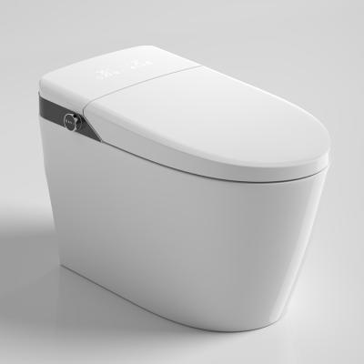 China Auto Operation CE Modern Portable Premium Smart Ceramic Toilet WC Sanitary Ware Toilet for sale