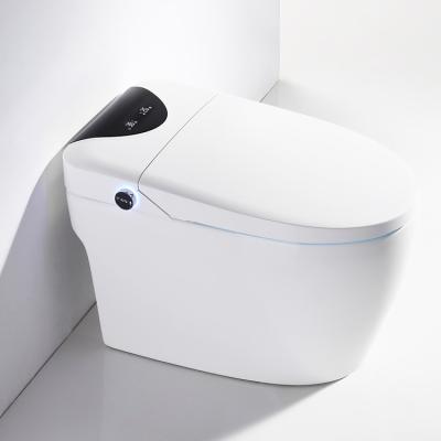 China Automatic Operation YJV8A Bathroom Sanitary Intelligent Electronic Bidet Ware Wc Cabinet Toilet Smart Toilet for sale