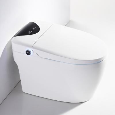 China Automatic Operation Home Wc High End Equipments Bathroom Sanitary Ware Smart Seat Ceramic Toilet for sale