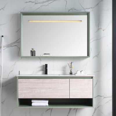 China Luxury High Quality EUROPEAN Bathroom Vanity Cabinet Bathroom Furniture Vanity Cabinet Set For Home Hotel for sale