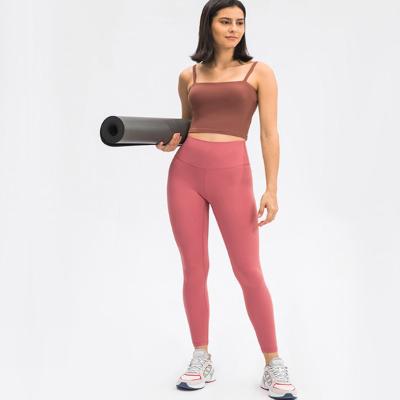 China Breathable nylon spandex quick dry gym wear clothes with high quality yoga gym leggings for women for sale