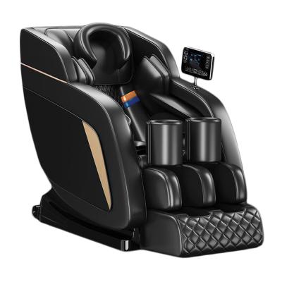 China 2021 Modern Touch Screen Leather Technology Massage Chair Weightless Cover Shiatsu Foot Massager Luxury Massage Chair for sale