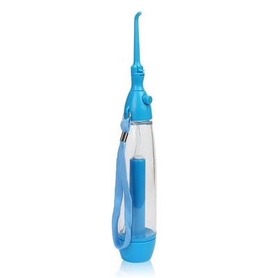 China Professional Top Rated Easy Type Non-electric Cordless Carry Dental Floss Air Pressure Water Flosser Good Quality for sale