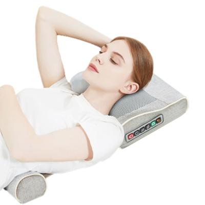 China Newest Modern Portable Radio Massage Pillow Electric Intelligent For Back Neck Shoulder Waist Body Massage for sale