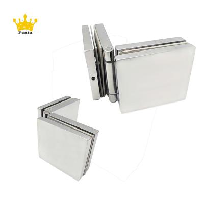 China FENTA Factory OEM Traditional Bathroom Glass Hinge Shower Glass Door Hinge for sale