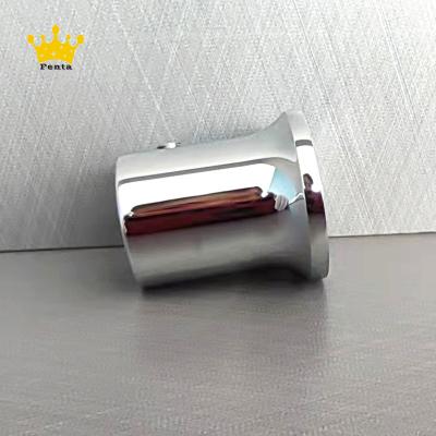 China FENTA Modern Brass Zinc Alloy Material Glass Connector 304 Stainless Steel Bathroom Shower Room Pipe Hose Connector for sale