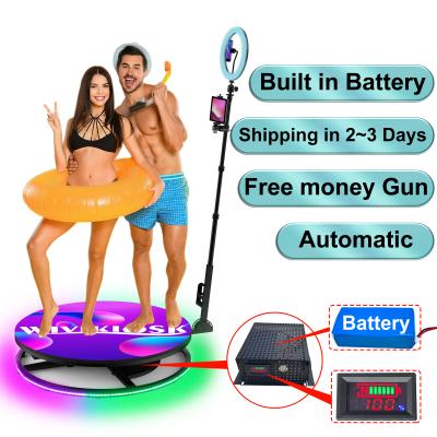 China Event/Party/Conference/Festival Built In Battery Portable 360 ​​Automatic Slow Motion Photo Booth 360 Degree Video Booth for sale