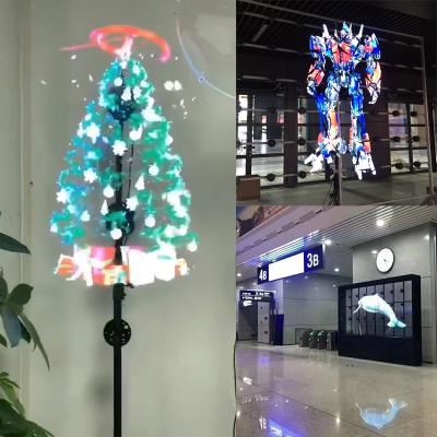 China 50 60 65 70 75 85 100 cm 3d talking hologram led fan display with wifi app cloud high brightness 3d hologram led fan advertisplay for sale