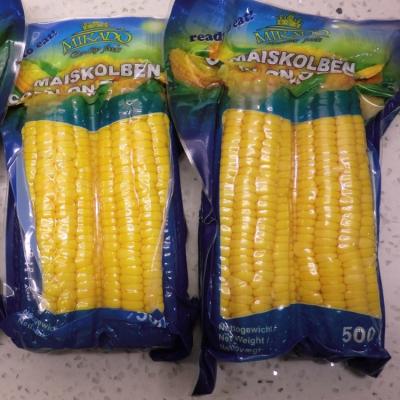 China Canned Vacuum Packing Canned Food Sweet Corn Cob In Pouches for sale