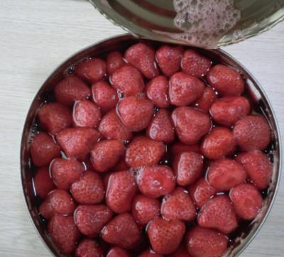 China Canned Mikado Canned Fruit Strawberry Canned Strawberry In LS In Light Syrup for sale