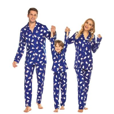 China Christmas Pajamas Breathable Family Matching Mommy And Me Outfits Pajamas Set Family Matching Outfits Mother And Daughter Matching Outfits for sale