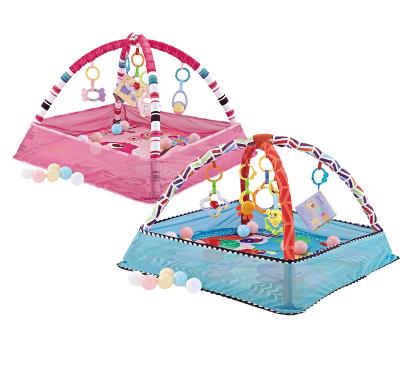 China Gym Educational Frame Mat Activity Infant Crawling Fence Multifunctional 2023 Baby Toy Foldable Fitness Game for sale