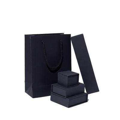China Fashion New Fashion Gift Box Custom Color Rigid Hard Paper Necklace Earring Bracelet Ring Jewelry Box for sale