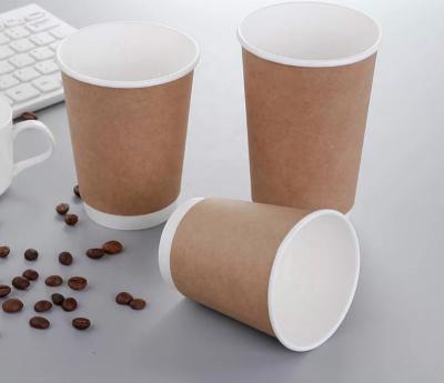 China Eco Friendly Disposable Paper Cup Coffee Packaging Disposable Cup To Go Cups 8oz for sale