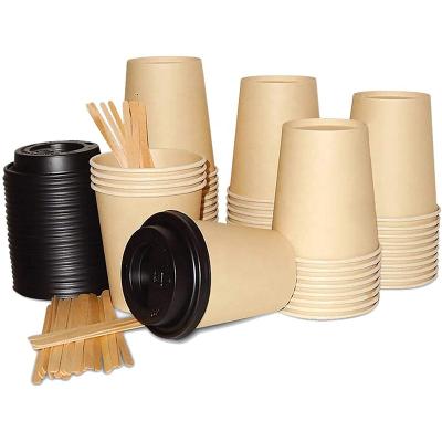 China Recyclable Disposable Hot Paper Cup Products Insulation Double Cup for sale