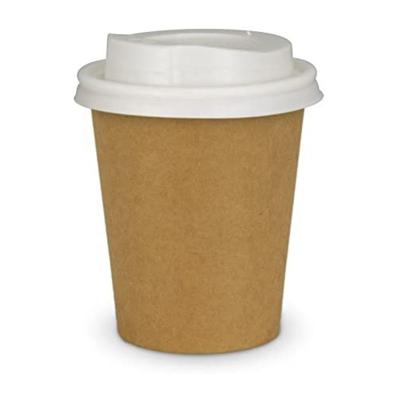 China Insulation Recyclable Disposable PE Coated Paper Cup Coffee Mug For Vending for sale