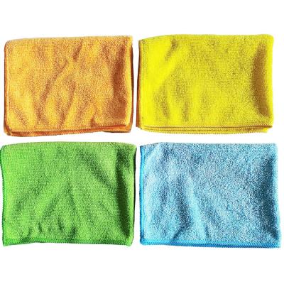 China Viable Household Cleaning Cloth Microfiber Kitchen Towel Dish Cleaning Cloth Cltoth Set Yiwu Household Goods for sale