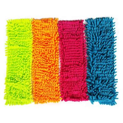 China Hot-selling durable chenille microfiber flat mop for sale