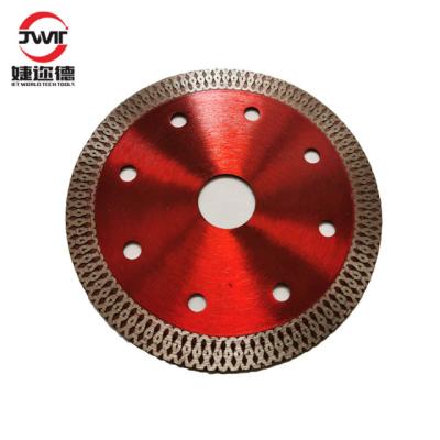 China Hot Super Thin Diamond Cutter Blade Diamond Cutter Press 110mm Turbo Premium Diamond Powder Steel +Alloy X Turbo Thin Wheel for sale