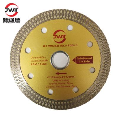 China Diamond Powder +Alloy Steel Diamond Saw Blade Cut Cold Press 105mm 4