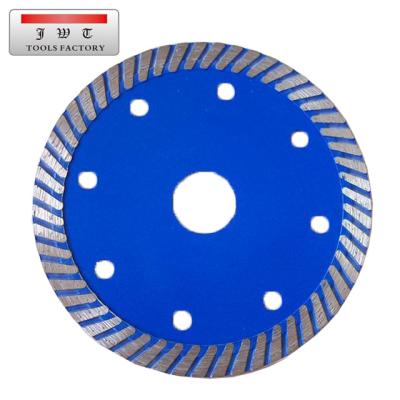 China Diamond Super turbo thin porcelain ceramic tile cutting saw blade circular diamond saw blade cutting tile disc for sale