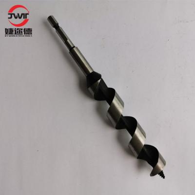 China Wood Drilling Woodworking Tools 25mm Wood Hex Auger Drill Bit Manufacturers For Deep Boring for sale