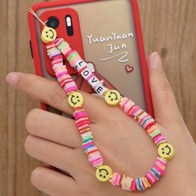 China Fashion phone holderphone pearly chain and chain strap for sale