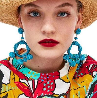 China Drop Chandelier Earrings Statement Fashion Images for sale