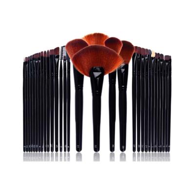 China Angular Blush Professional Multi-use Cosmetics 32pcs Soft Synthetic Makeup Brush Set For Makeup Artist for sale