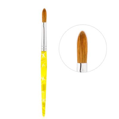 China 2018 Wholesale Kolinsky Germany Acrylic Nail Cleaning Brush China Kolinsky Germany Nail Cleaning Brush for sale