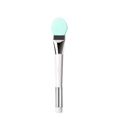 China Double Ended Spot Brush Silicone Face Mask Spatula Face Mask Brush Applicator Nose Remover Brush Dual Lash Cleaning Brush for sale