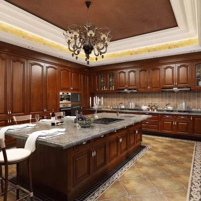 China Traditional Large Super American Kitchen Furniture Large Center Island for sale