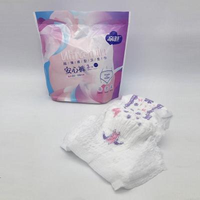 China Super Absorbent Professional Manufacturer Ultra-thin L Size Design Night Invisible Sanitary Pads Sanitary Napkins With Wings for sale