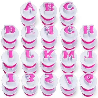 China Sustainable Product Manufacturer Kitchen Baking Tools Alphabet Number Letter Cookie Cutters Hot-selling Custom Set for sale