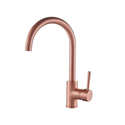 China TAIZHOU KATIANLONG Rose Gold Modern High Quality Fashionable Kitchen Faucet / Faucet / Mixer Tap for sale