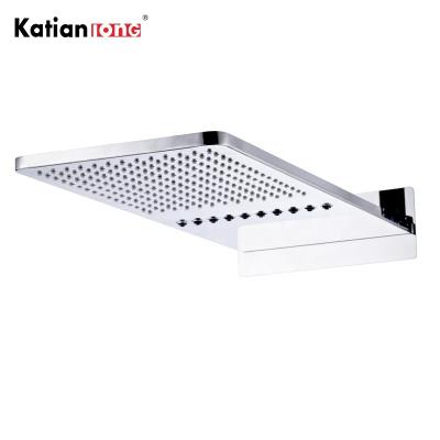 China Without Switch Zhejiang Stainless Steel Bathroom Rain Waterfall Shower Head for sale