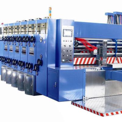 China Hotels Corrugated Cardboards Printing and Die Cutting Machine for sale