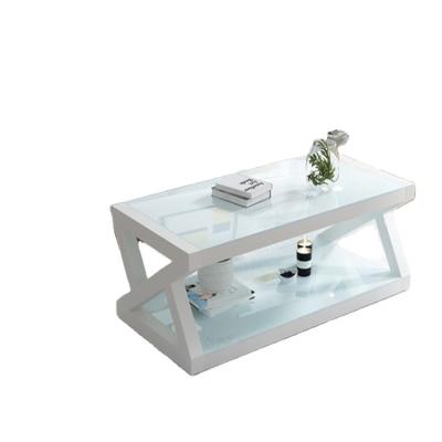 China Customized Metal Tempered Glass Desk And Coffee Table Household Supplies for sale