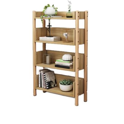 China Solid Wood Multilayer Single Shelf Storage Landing Rack for sale