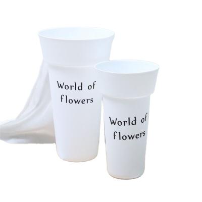 China Modern Flower Bucket Indoor and Outdoor Household Planting Flower Bucket Flower Bucket for sale