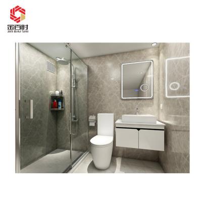 China Modern Aluminum Profile Tiles Prefab Shower Room For Hotel for sale