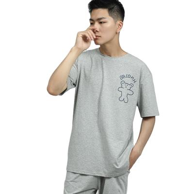 China Wholesale Quality QUICK DRY Mens Sleepwear Shorts Sleeve Tops And Shorts Pajamas Pijamas Men for sale