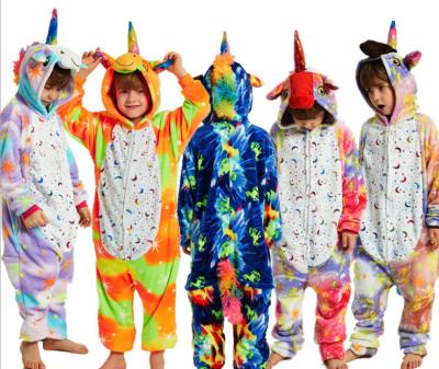 China 2021 NEW Wholesale Cheap Wholesale Cheap QUICK DRY Unicorn Flannel Fleece Onesie Flannel Fleece Pajamas Custom Made Mommy and Me Pajamas for sale