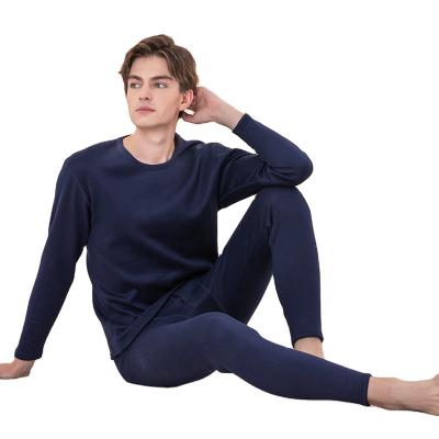 China 2021 High Quality Warm Thick Warm Big Size Men's Winter Thermal Underwear Men's Clothing Thermal Underwear QUICK DRY for sale