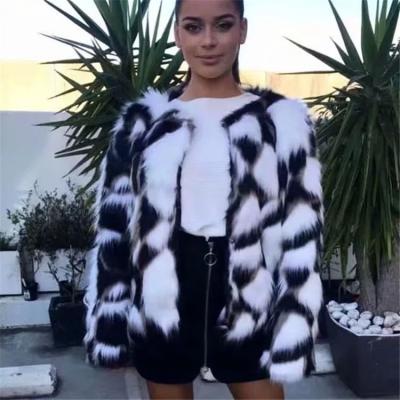 China Breathable Antique Imitation Mink Fur Loose Winter Coat Women Coats Fashionable Faux Fur Coats For Ladies for sale